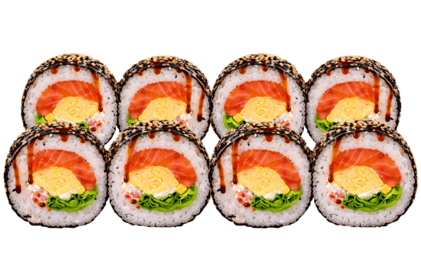 Рол Футомак з лососем в Ролланд суші Миколаїв