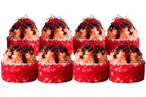 Теплий рол Вулкан з крабом від Ролланд Суші Миколаїв