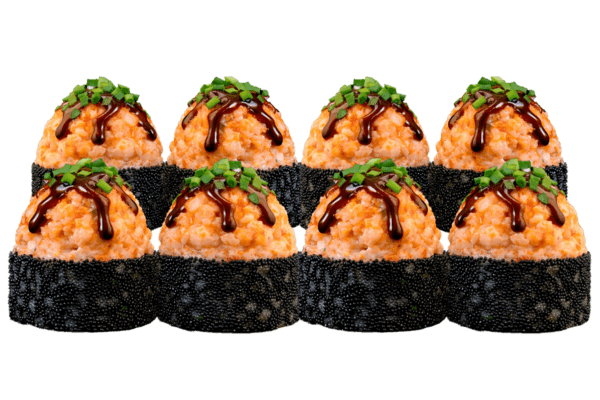 Гарячий рол Вулкан з лососем від Роланд Миколаїв