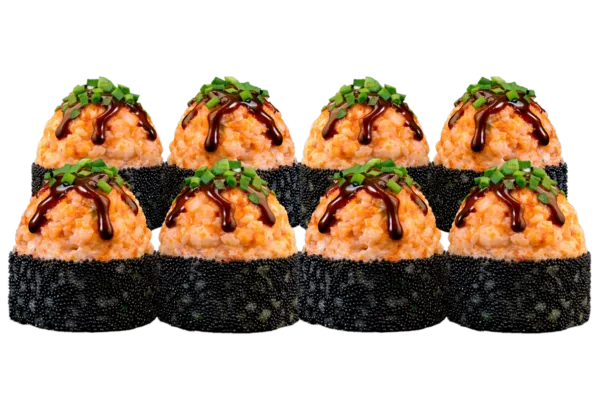 Гарячий рол Вулкан з лососем від Роланд Миколаїв