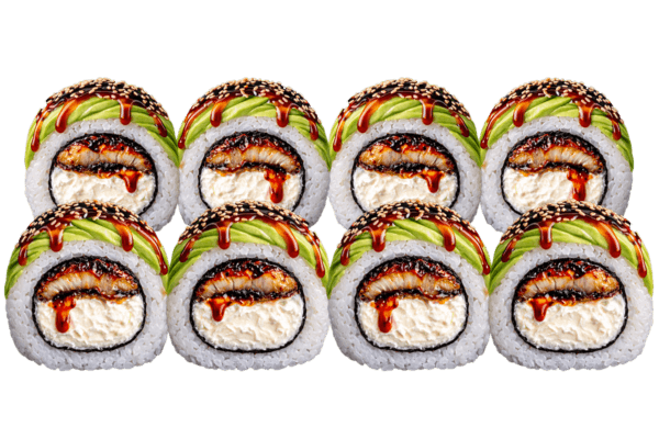 Рол Зелений дракон в Ролланд суші Миколаїв