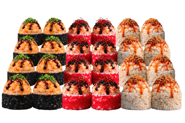 Гарячий сет Вулкан від Роланд суші Миколаїв